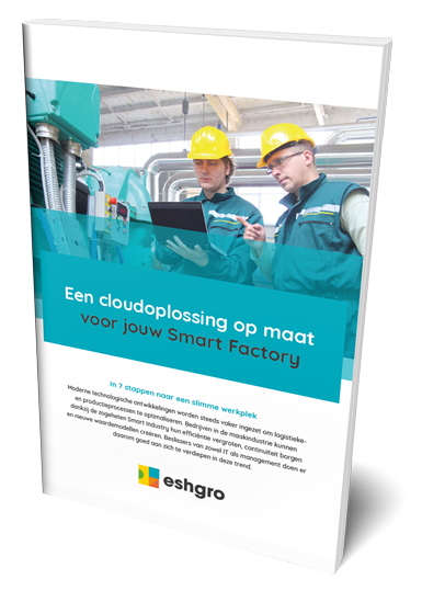 Een cloudoplossing op maat voor jouw Smart Factory 1 Cloudoplossing Smart-Factory whitepaper
