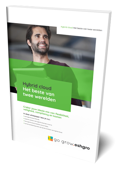 Nederland loopt voorop met adoptie Hybride Cloud 2 Hybrid cloud het beste van twee werelden Whitepaper