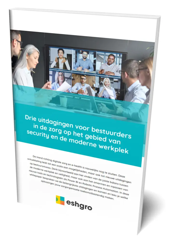 3 uitdagingen voor bestuurders in de zorg 1 Whitepaper 3 uitdagingen zorg