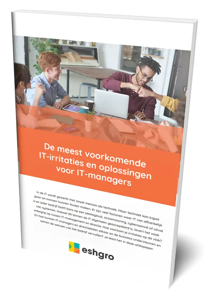 De meest voorkomende IT-irritaties en oplossingen voor IT-managers 1 Whitepaper irritaties IT-manager