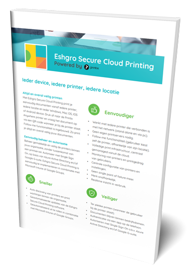 product paper Secure cloud printing