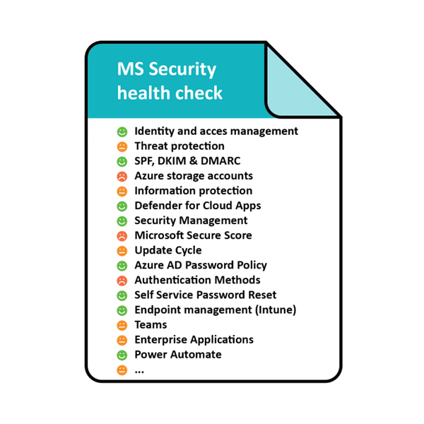 MS Security health check 2 Wat is de MS Security health check