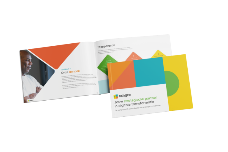 Brochure mockup eshgro