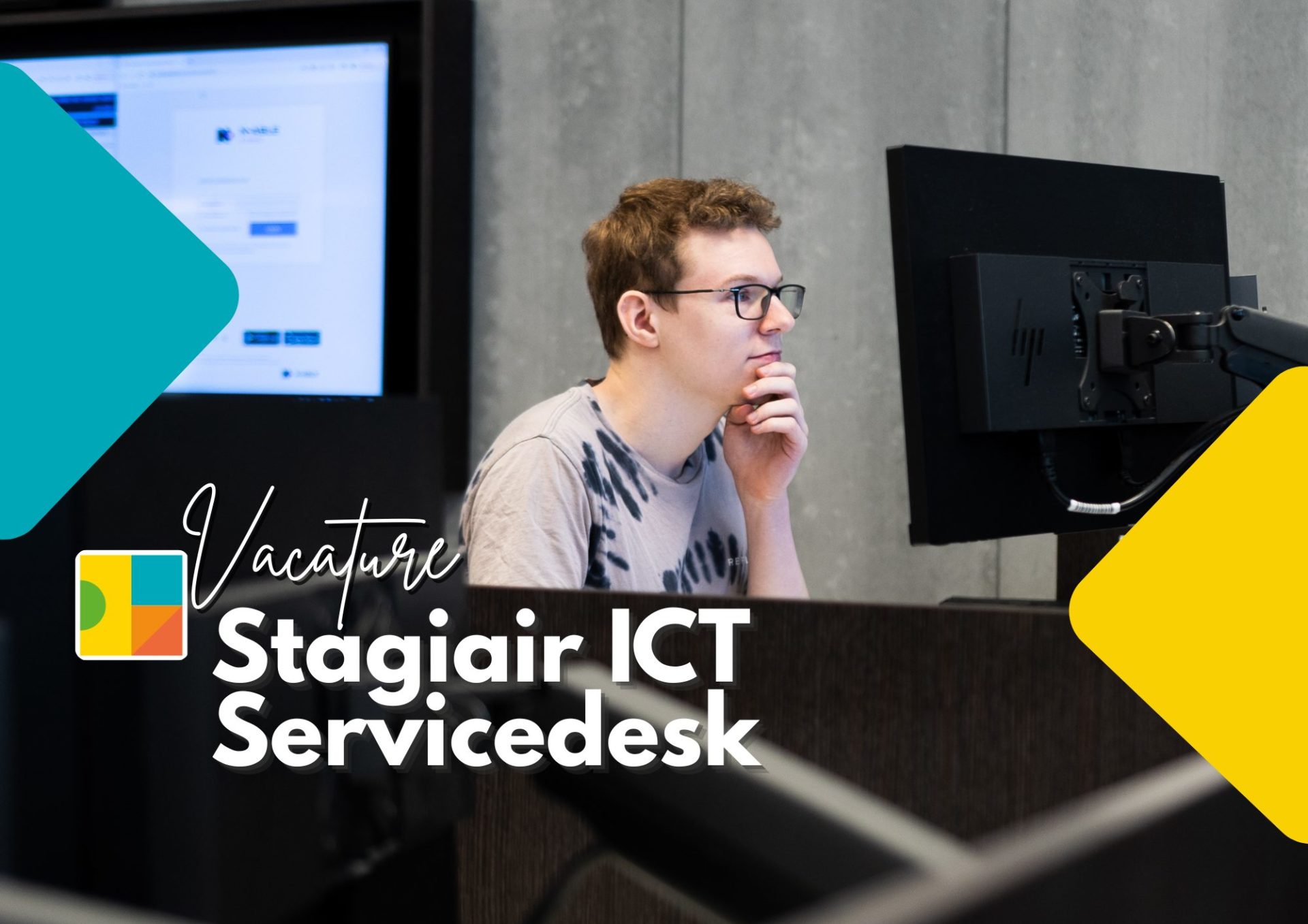 Vacature Stagair ICT Serivcedesk